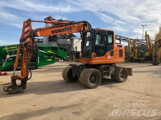Komatsu PW148-10 Колесни екскаватори
