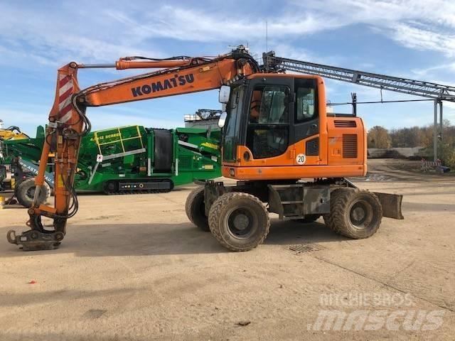 Komatsu PW148-10 Колесни екскаватори