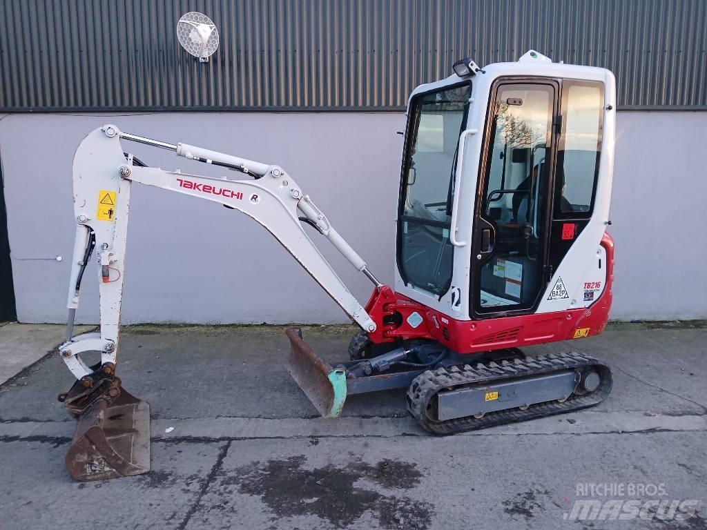 Takeuchi TB 216 Мини екскаватори < 7 т