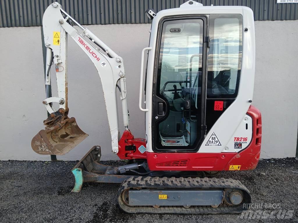 Takeuchi TB 216 Мини екскаватори < 7 т