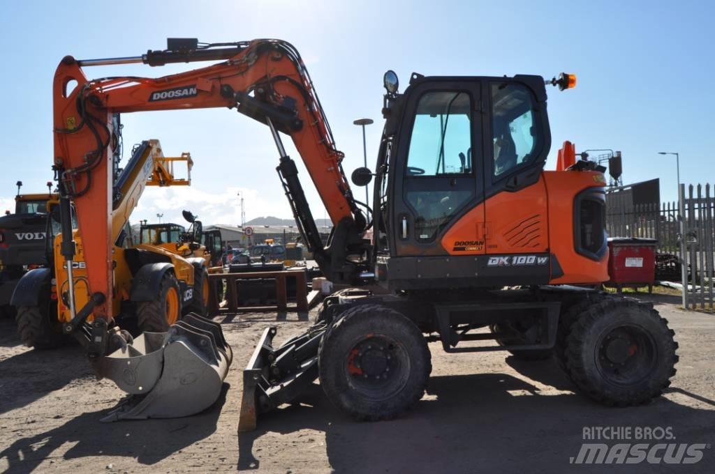 Doosan DX 100-7 Колесни екскаватори