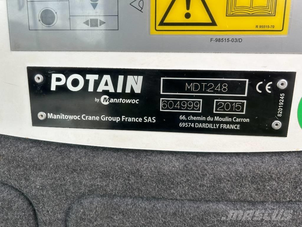 Potain MDT248-J10 Мачтови кранове