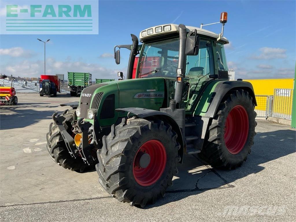 Fendt 412 Vario Трактори