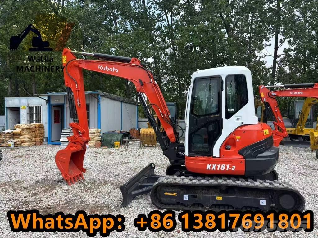 Kubota KX 161-3R 3S Мини екскаватори < 7 т