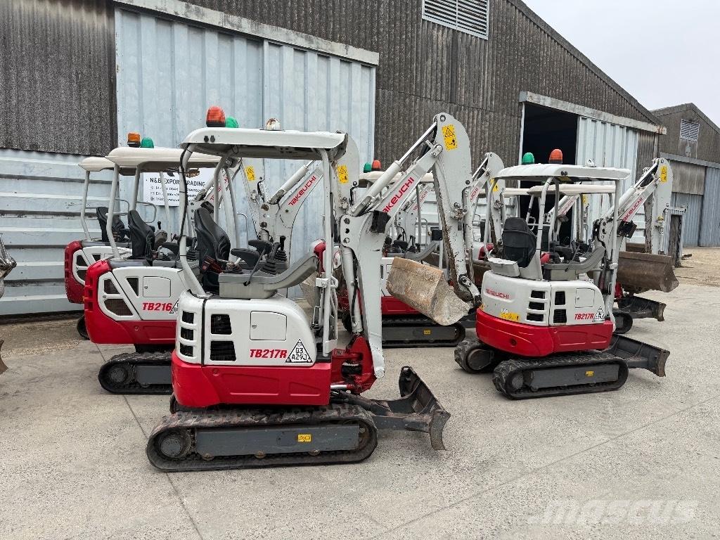 Takeuchi TB 217 R Мини екскаватори < 7 т