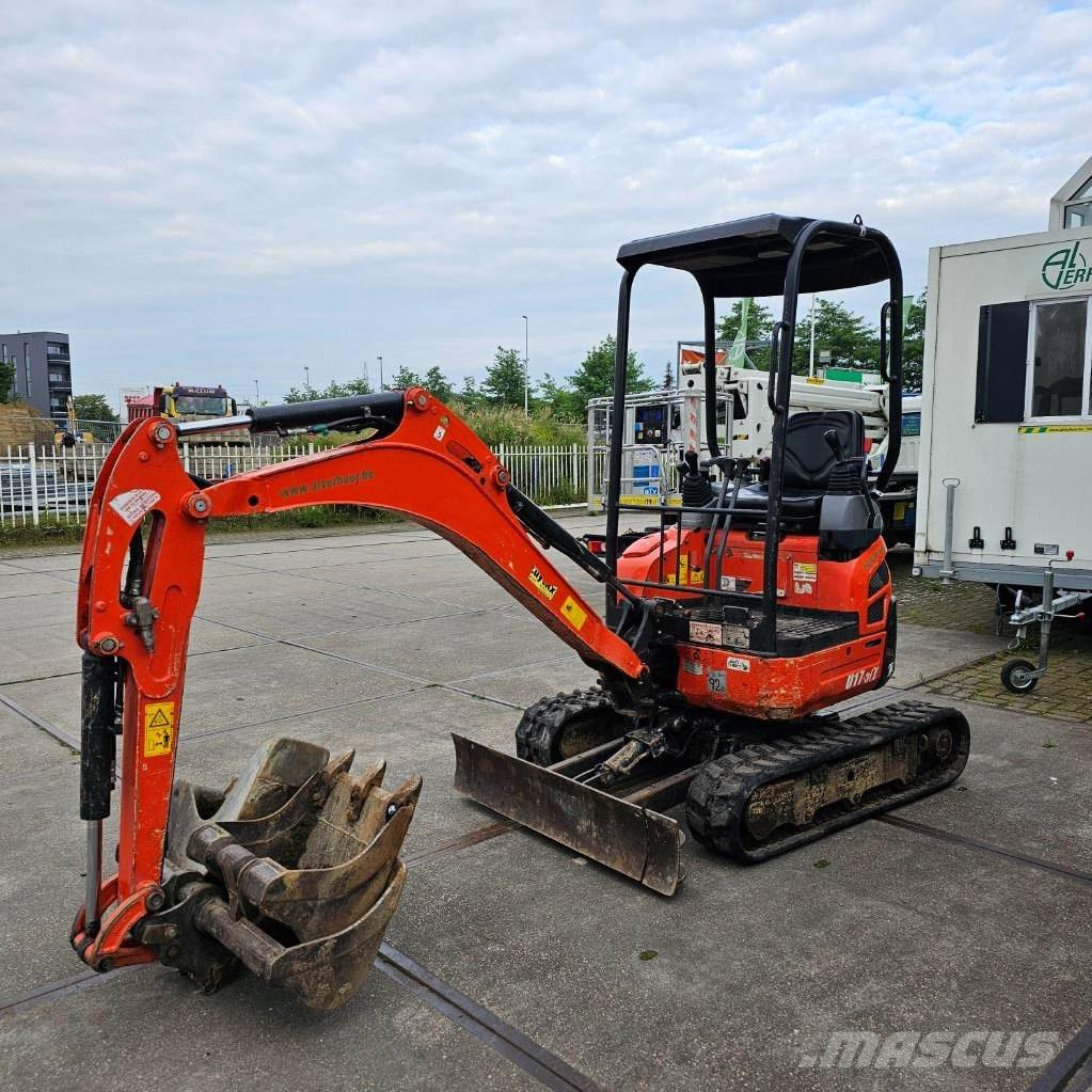 Kubota U 17-3 Мини екскаватори < 7 т