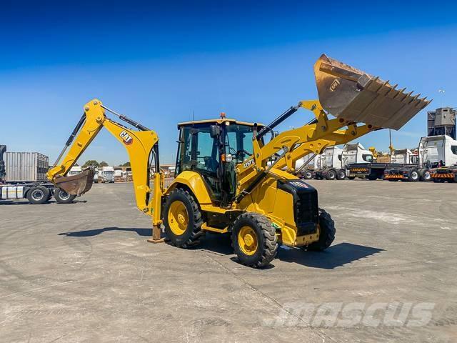 CAT 426F2 TLB Товарач със заден ексватор