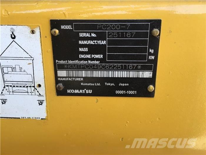 Komatsu PC 200-7 Верижен екскаватор