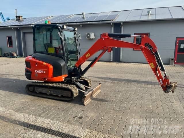 Kubota KX 027 Мини екскаватори < 7 т