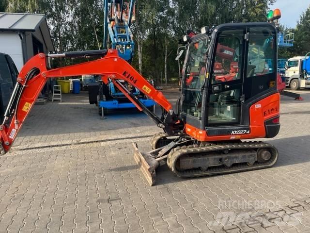 Kubota KX 027 Мини екскаватори < 7 т
