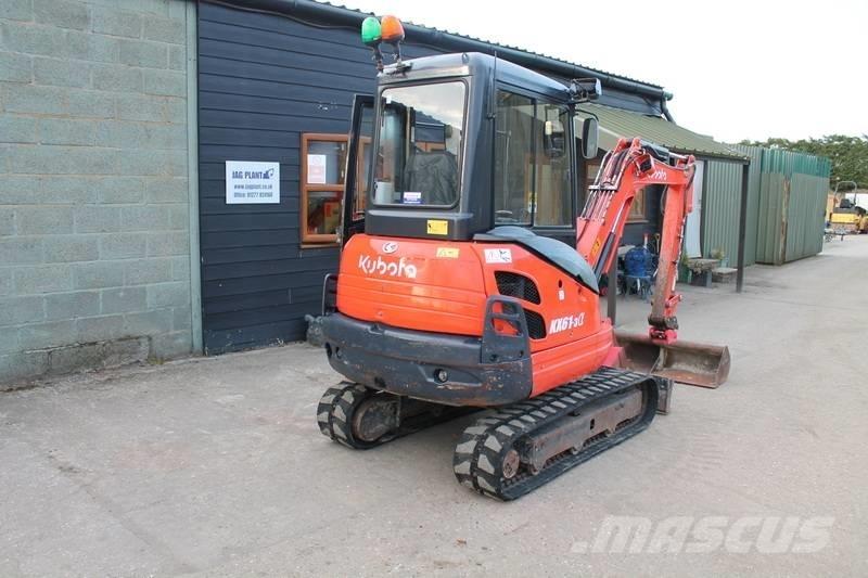 Kubota KX 61-3 Мини екскаватори < 7 т