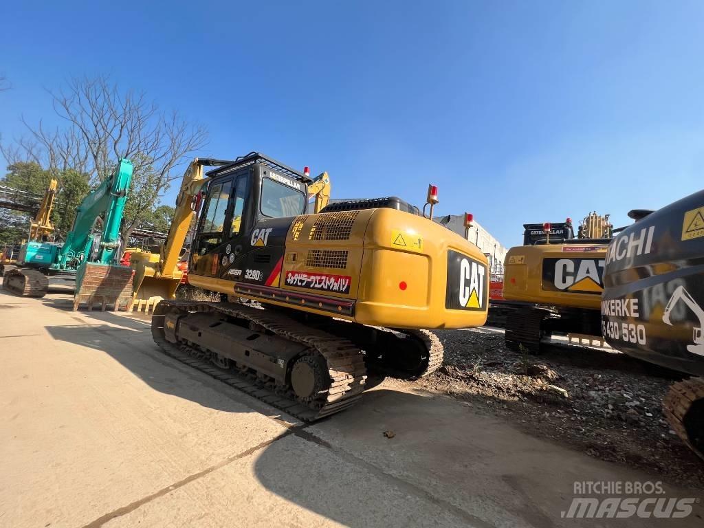CAT 329D Верижен екскаватор