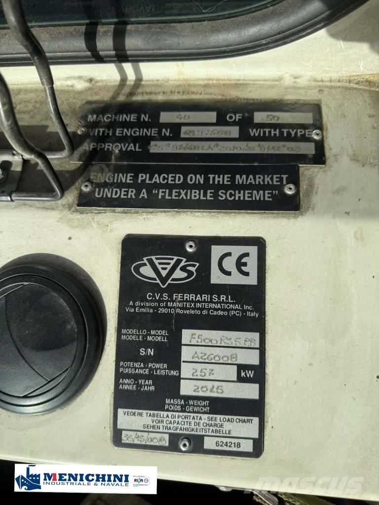 CVS Ferrari F500 Кари повдигачи на контейнери