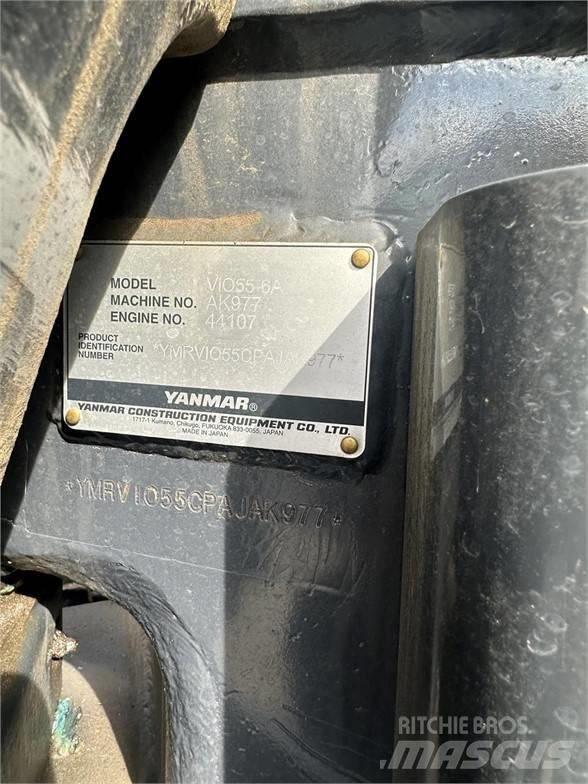 Yanmar VIO55-6A Мини екскаватори < 7 т