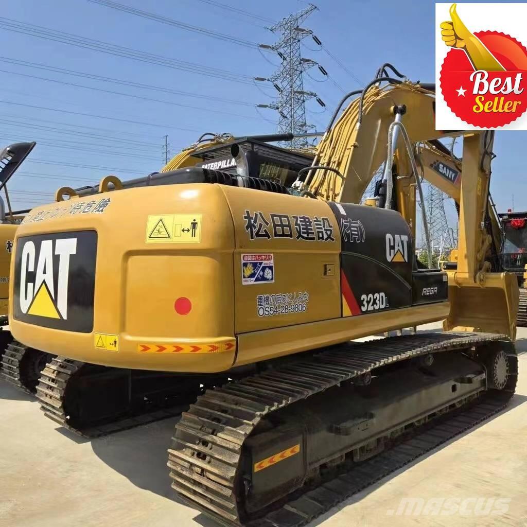 CAT 323 D L Верижен екскаватор