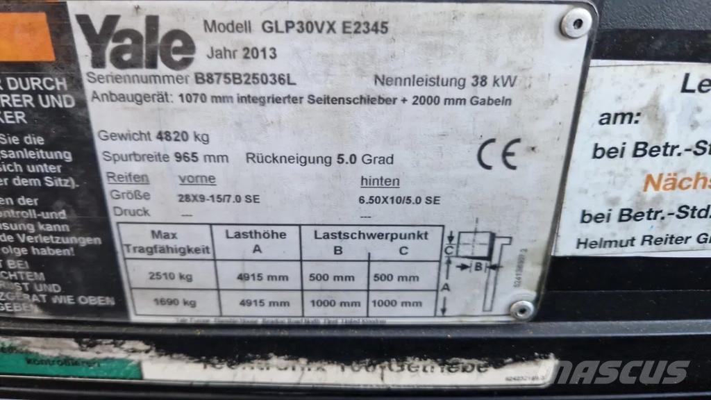 Yale GLP30VX Вилични кари-повдигачи - други