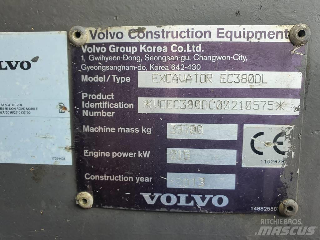 Volvo EC 380 D L Верижен екскаватор