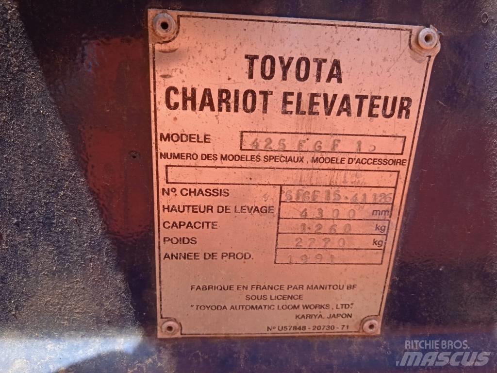Toyota 42-5FGF15 Камиони с АГУ