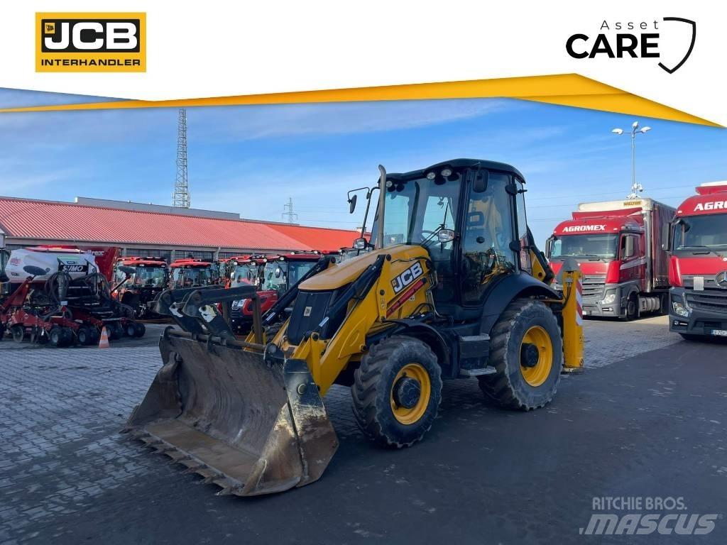 JCB 3 CX Turbo Товарач със заден ексватор