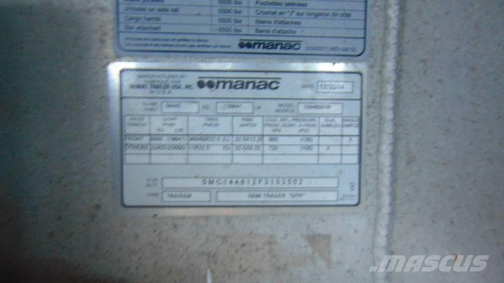 Manac Flatbed Бордови