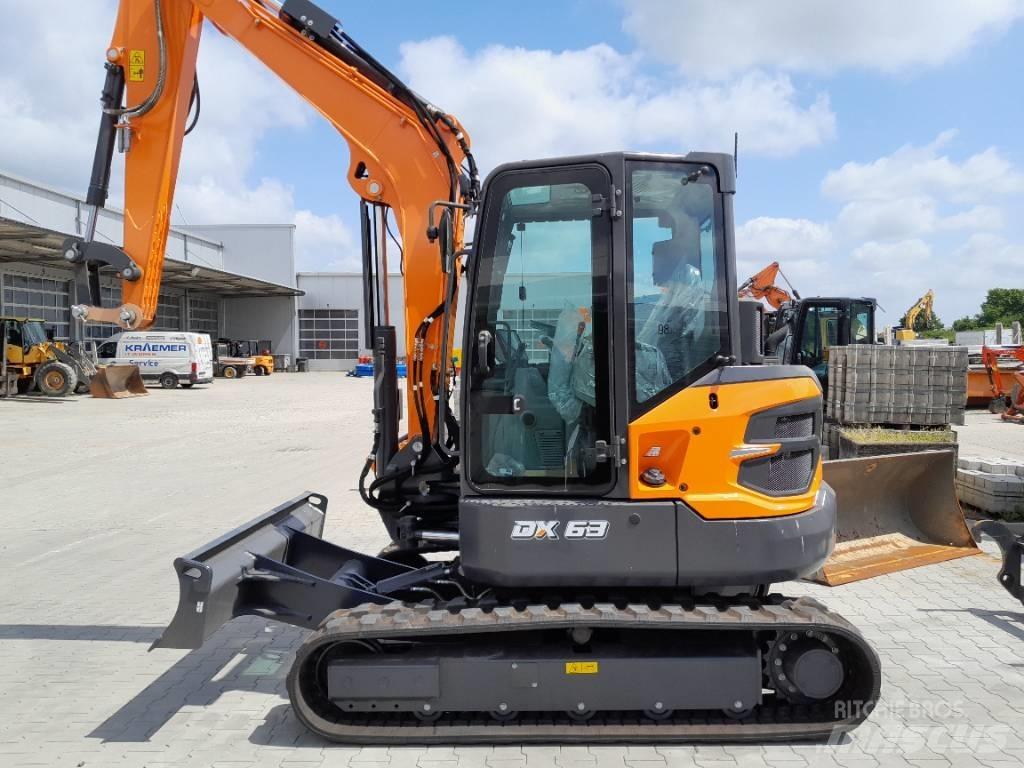 Doosan DX 63-7 Мини екскаватори < 7 т
