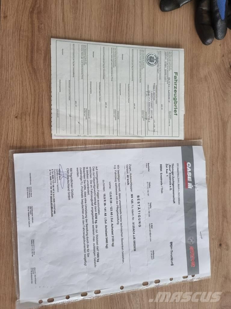 CASE MX 120 Трактори