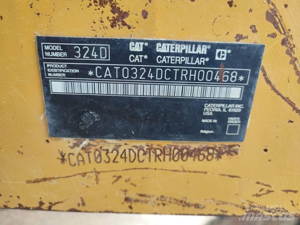 CAT 324 D Верижен екскаватор