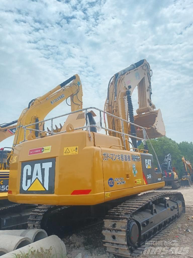 CAT 349D2L Верижен екскаватор