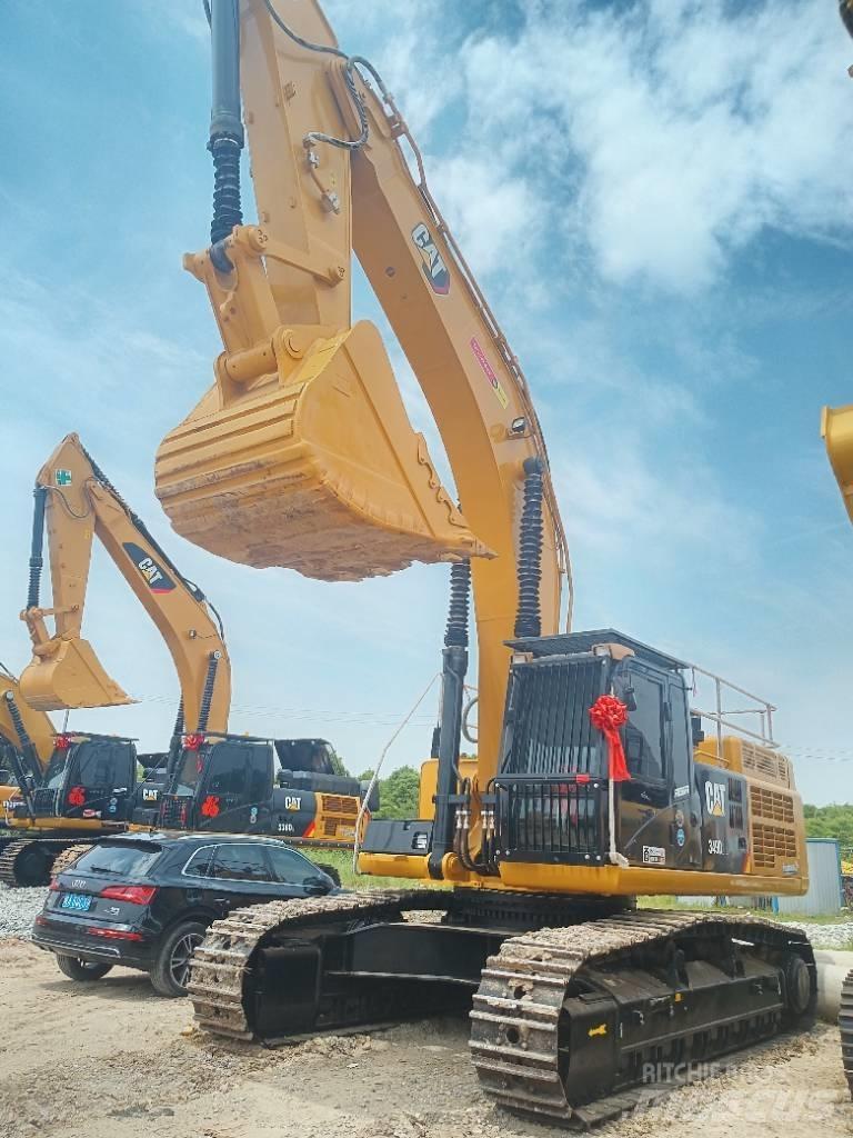 CAT 349D2L Верижен екскаватор
