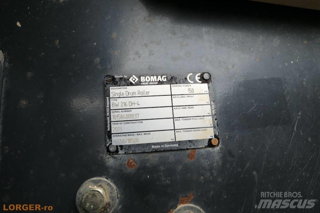 Bomag BW 216 D H-4 Еднобарабанни ролки
