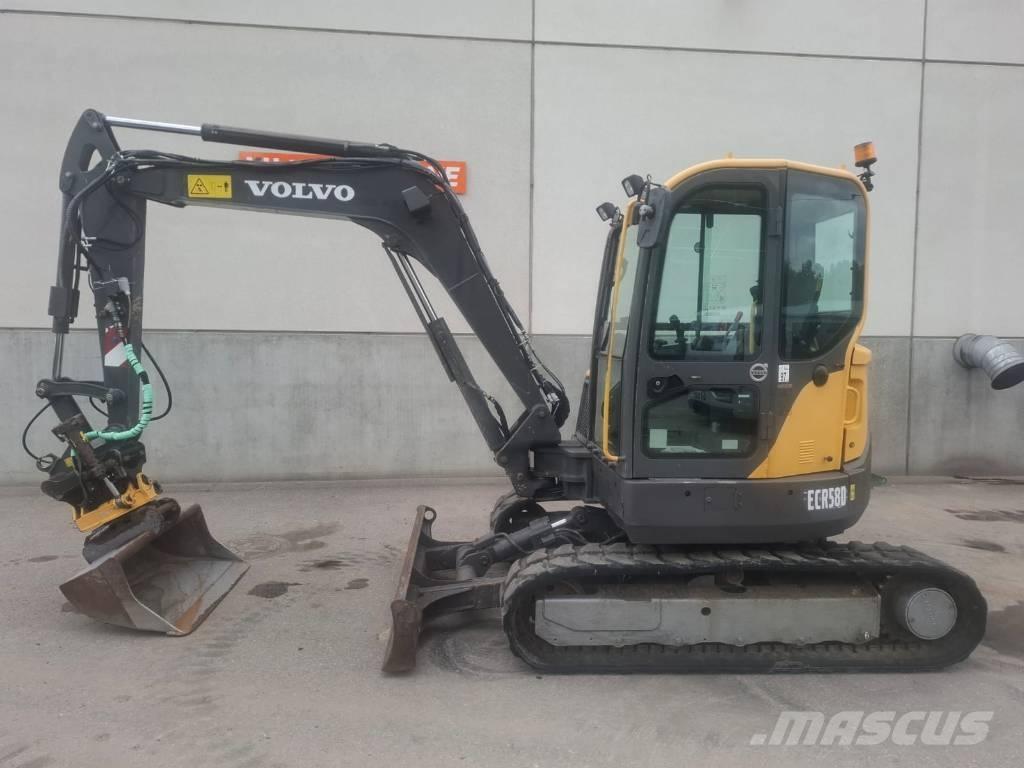 Volvo ECR 58 D Мини екскаватори < 7 т