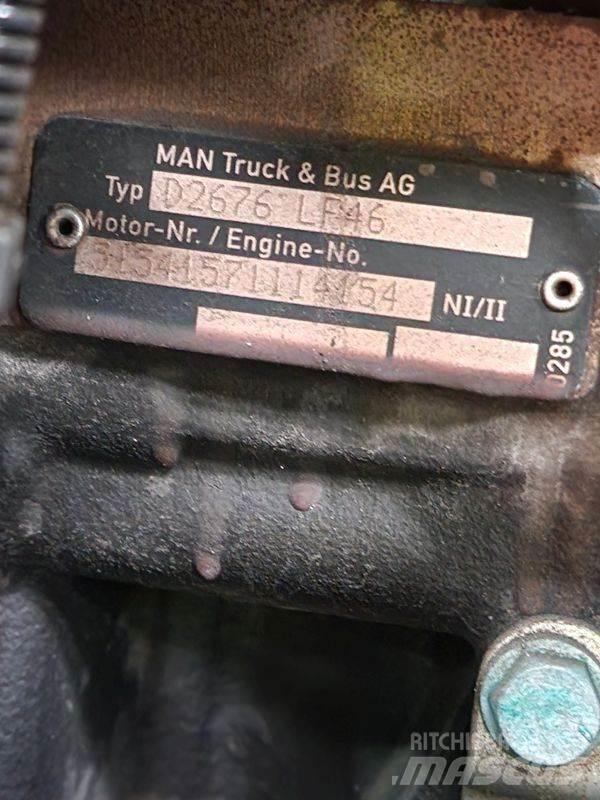 MAN D2676 LF46 Двигатели