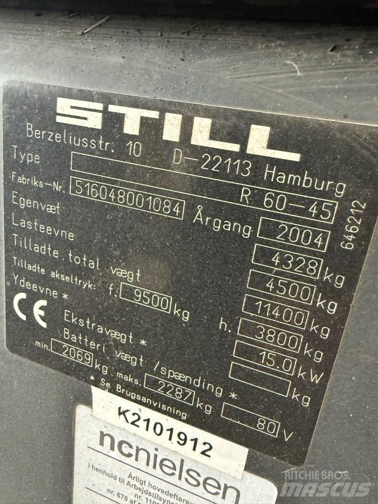 Still R 70-45 Електрически вилични кари-повдигачи