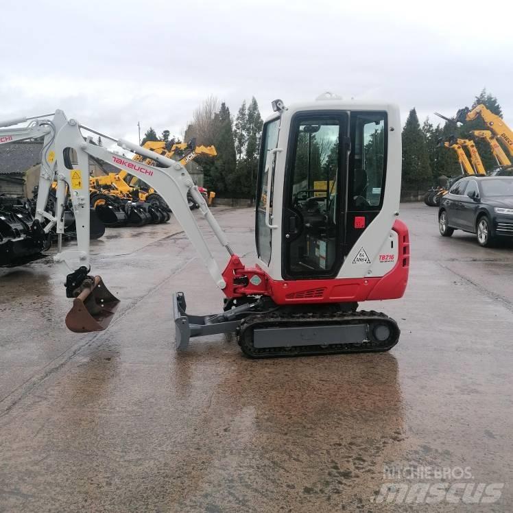 Takeuchi TB216 Мини екскаватори < 7 т