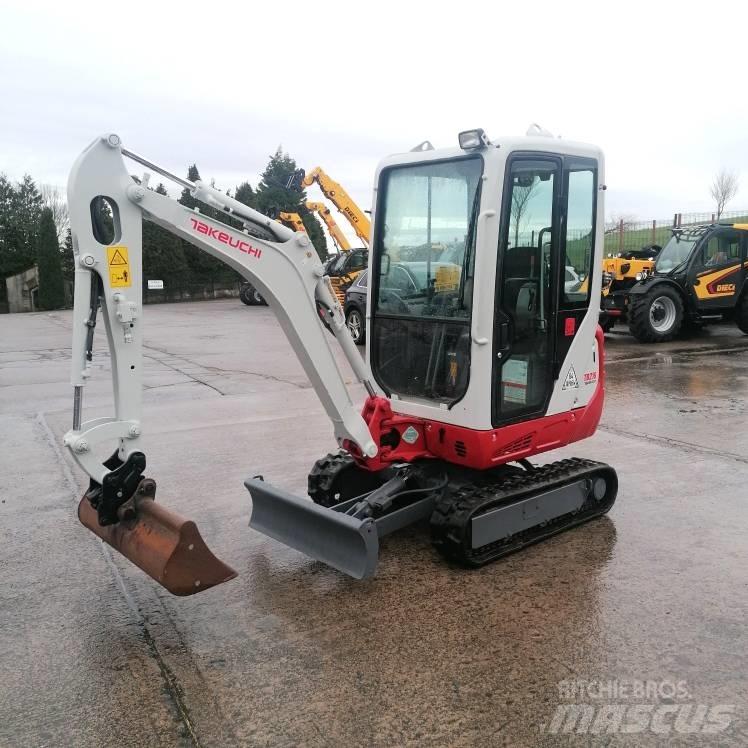 Takeuchi TB216 Мини екскаватори < 7 т