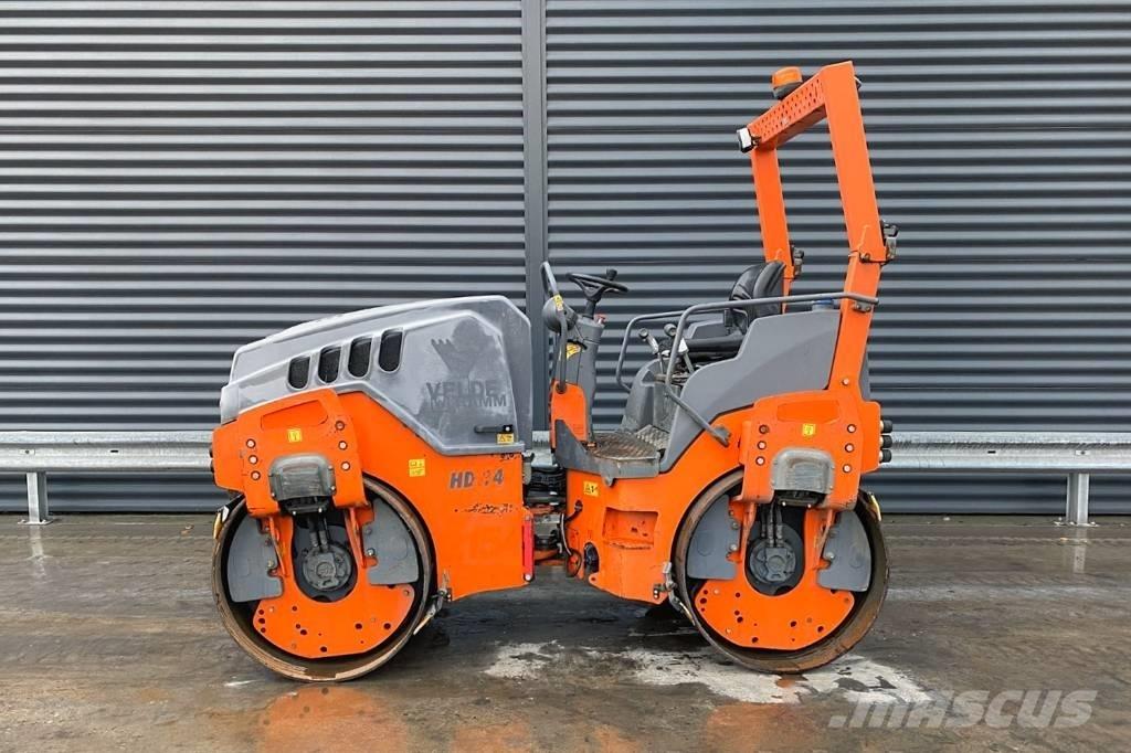 Hamm HD 14 VV Двойни барабанни ролки

