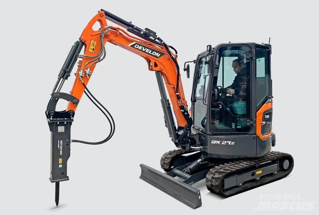 Develon DX 27 Z-7 Мини екскаватори < 7 т