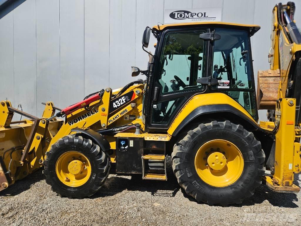 CAT 432 F2 Товарач със заден ексватор
