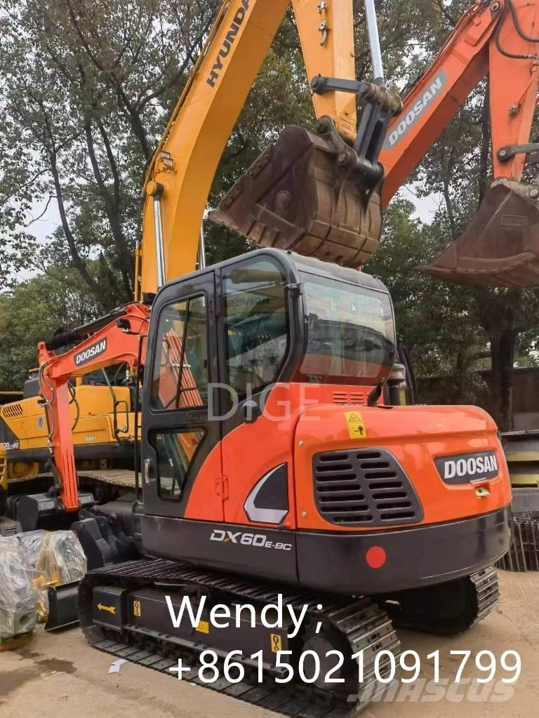 Doosan DX 60 Мини екскаватори < 7 т
