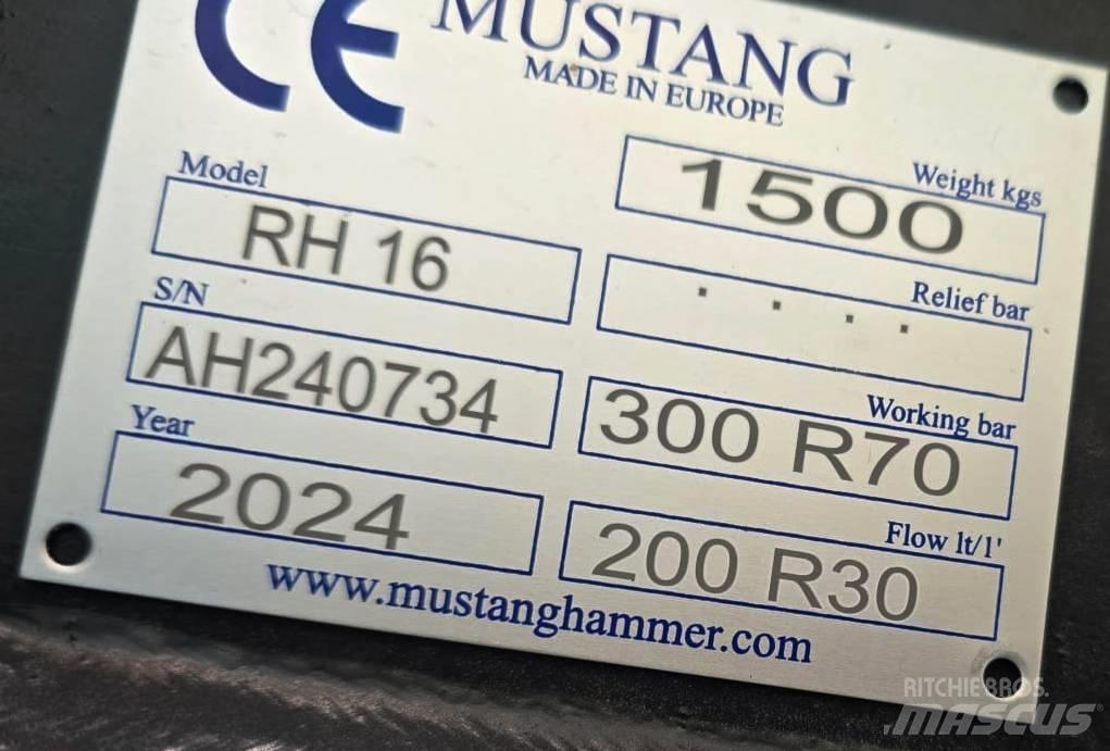 Mustang RH16 Дробилки за клони