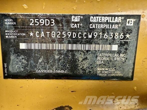 CAT 259D3 Мини товарачи
