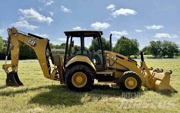 CAT 416 Товарач със заден ексватор