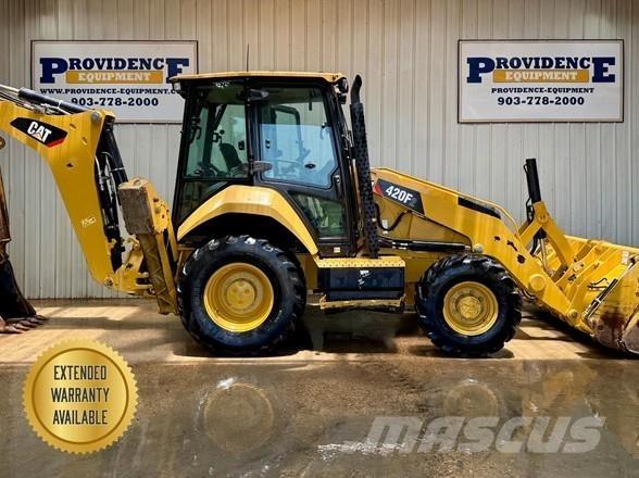 CAT 420F2 Товарач със заден ексватор