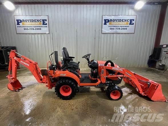 Kubota BX23S Товарач със заден ексватор