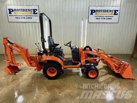Kubota BX23S Товарач със заден ексватор
