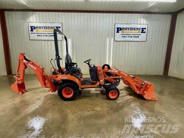 Kubota BX23S Товарач със заден ексватор