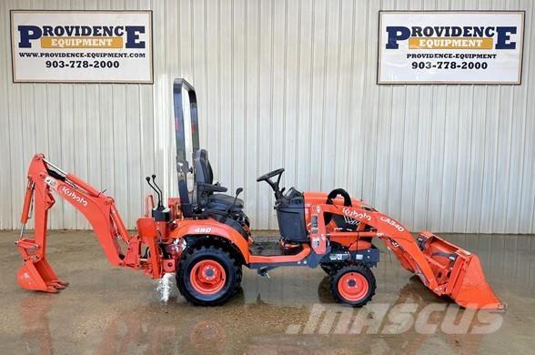 Kubota BX23S Товарач със заден ексватор