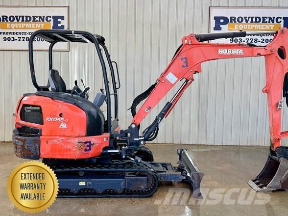Kubota KX033-4 Мини екскаватори < 7 т