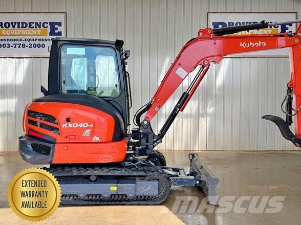 Kubota KX040-4 Мини екскаватори < 7 т