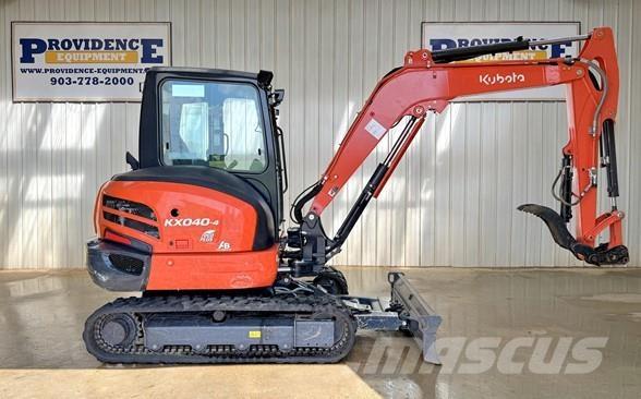Kubota KX040-4 Мини екскаватори < 7 т